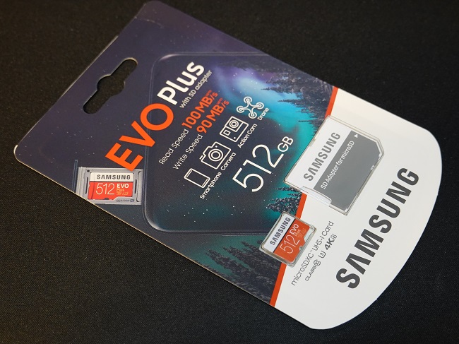 レビュー】サムスンのMicroSDカード Samsung EVO Plus 512GB の見た目＆容量＆速度は如何ほど！？│Taka Room
