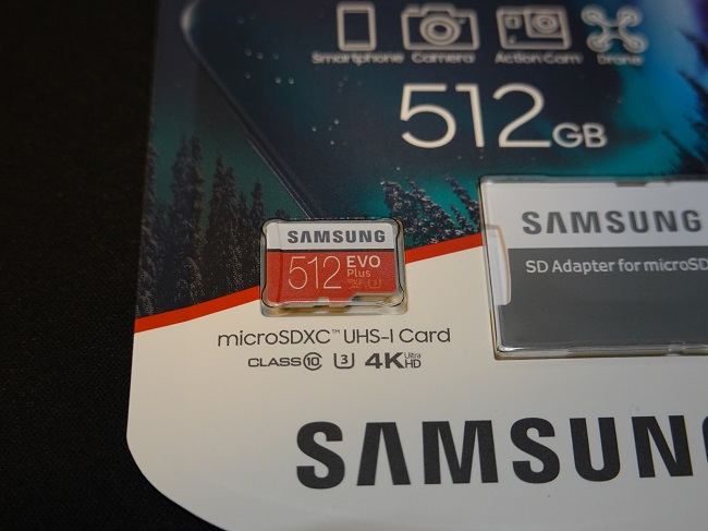 レビュー】サムスンのMicroSDカード Samsung EVO Plus 512GB の見た目＆容量＆速度は如何ほど！？│Taka Room